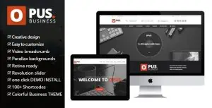 Download Opus Business - Multipurpose Business WordPress Theme