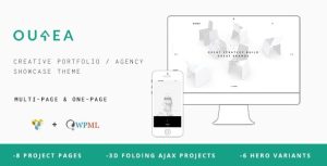 Download Ourea - Creative Portfolio / Agency WP Theme