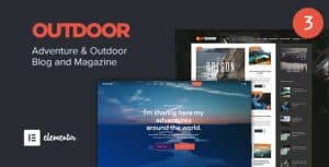 Download Outdoor - Responsive Adventure Blog and Magazine