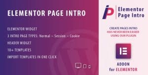 Download Page Intro for Elementor