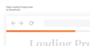 Download Page Loading Progress Bar for WordPress – Laser