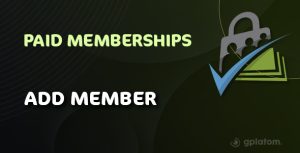 Download Paid Memberships Pro - Add Member From Admin