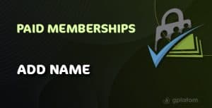 Download Paid Memberships Pro - Add Name to Checkout