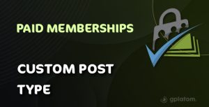 Download Paid Memberships Pro - Custom Post Type