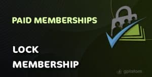 Download Paid Memberships Pro - Lock Membership Level