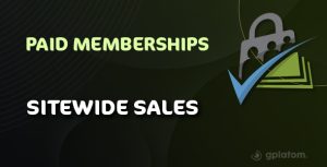 Download Paid Memberships Pro - Sitewide Sales