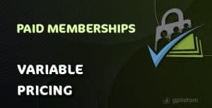 Download Paid Memberships Pro - Variable Pricing