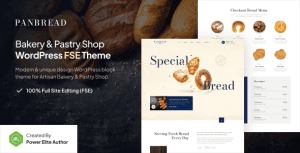 Download Panbread – Fresh Bakery & Pastry Gutenverse FSE WordPress Block Theme GPL WordPress Plugin