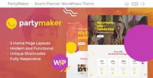 Download PartyMaker | Event Planner & Wedding Agency Theme