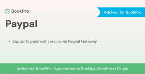 Download PayPal Payments Standard Add-on for BookPro Plugin GPL WordPress Plugin