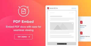 Download PDF Embed - WordPress PDF Viewer Plugin