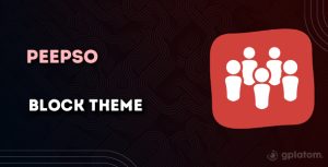 Download PeepSo Block Theme GPL WordPress Plugin