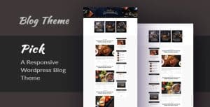 Download Pick - A Responsive WordPress Blog Theme