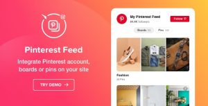 Download Pinterest Feed - WordPress Pinterest plugin by Elfsight