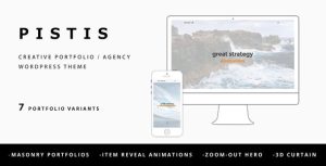 Download Pistis - Creative Portfolio / Agency WP Theme