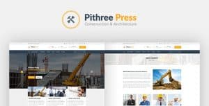 Download Pithree - Construction & Building WordPress Theme