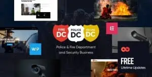 Download Police & Fire Department and Security Business WordPress Theme