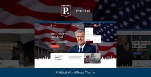 Download Politix - Political Campaign WordPress Theme