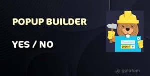 Download Popup Builder Yes/No buttons