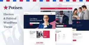 Download Potisen - Election & Political WordPress Theme