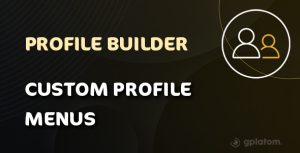 Download Profile Builder Custom Profile Menus AddOn