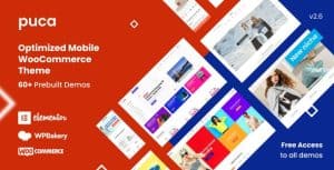 Download Puca - Optimized Mobile WooCommerce Theme