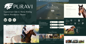 Puravi - Equestrian & Horse Riding Club WordPress Theme