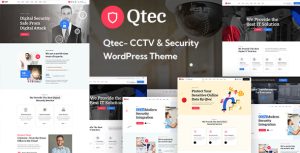 Download Qtec - CCTV & Security WordPress Theme