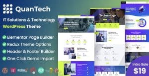 Download Quantech - IT Solutions & Technology WordPress Theme