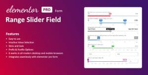Download Range Slider Field for Elementor form GPL WordPress Plugin