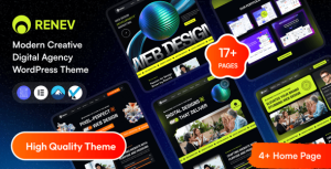 Download Renev - Creative Digital Agency WordPress Theme