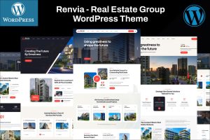 Download Renvia - Real Estate Group WordPress Theme GPL WordPress Plugin