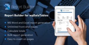 Download Report Builder for wpDataTables