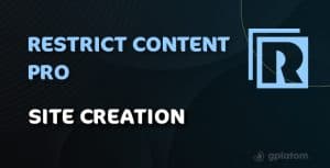 Download Restrict Content Pro Site Creation AddOn