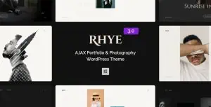 Download Rhye - AJAX Portfolio WordPress Theme