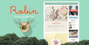 Download Robin - Cute & Colorful Blog Theme