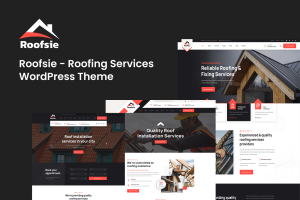 Download Roofsie - Roofing Services WordPress Theme GPL WordPress Plugin