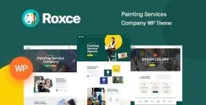 Download Roxce - Painting Services WordPress Theme