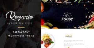 Download Rozario - Restaurant & Food WordPress Theme