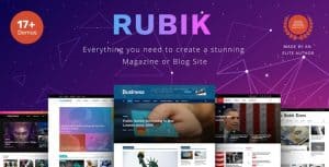 Download Rubik - A Perfect Theme for Blog Magazine Website