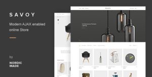 Download Savoy - Minimalist AJAX WooCommerce Theme