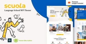 Download Scuola - Language School WordPress Elementor