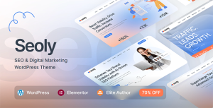 Download Seoly — SEO & Digital Marketing WordPress Theme GPL WordPress Plugin