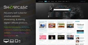 Download Showcase = Responsive WordPress Grid / Masonry Blog Theme