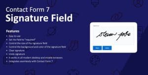 Download Signature Field for Contact Form 7 GPL WordPress Plugin