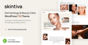 Download Skintiva – Dermatology & Beauty Clinic Gutenverse FSE WordPress Block Theme GPL WordPress Plugin