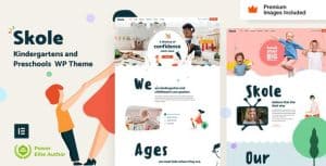 Download Skole - School Kindergarten WordPress Elementor