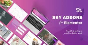 Download Sky Addons for Elementor (Pro) GPL WordPress Plugin