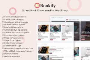Download Smart Book Showcase For WordPress GPL WordPress Plugin