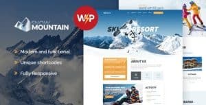 Download Snow Mountain | Ski Resort & Snowboard School WordPress Theme